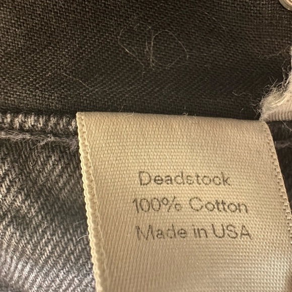 Reformation Black Dixie High Rise Denim Shorts - Picture 6 of 6